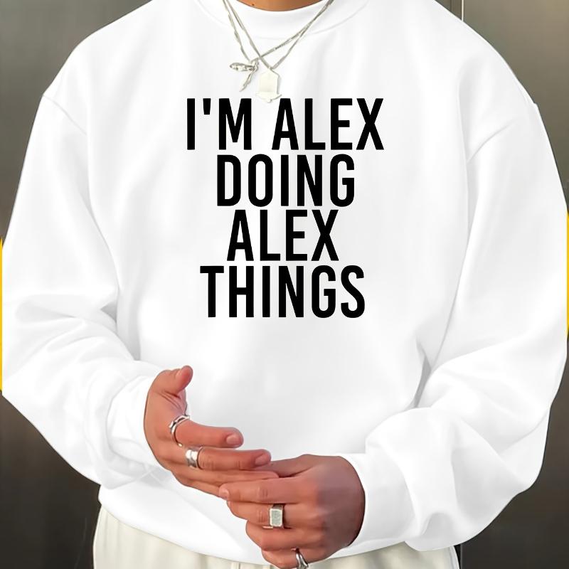 

Office & Outdoor Multi-Scene Wear, Men s Crew Neck Sweatshirt, Versatile Style XXL чёрный