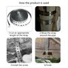15m Galvanized Metal Strapping Punched Holes Metal Strap for Pipe Support and Sheet Metal Processing Fixing