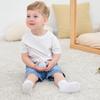 0-1-3-5-7 Years Baby 6 Pack Non Slip Grip Crew Cotton Socks Boys Girls Anti Skid Soles Unisex Babe Newborn Infants Toddlers Sock