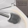 Universal Silicone Toilet Brush Head for Effective Bathroom Cleaning