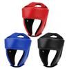 PU Leather Adult Kick Boxing Helmet Men Women Karate Head Guard MMA Kick Boxing Fight Training Head Protection Full-face Head Gear