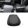 Black Leather Center Console Armrest Lid Cover For Toyota 10-18 4Runner Adhesive
