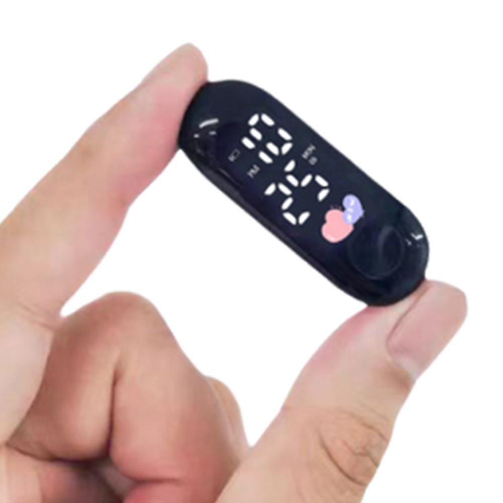 Digital Time Display For Motorcycle Electric Scooter Portable Electronic Watch Waterproof Luminous Digital Display LED Clock