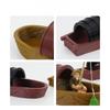 1 Set Acquario Laghetto Paesaggistica Decorazione Barca Galleggiante Fatta a Mano Pescatore Modello Mini Barca Accessori Acquario