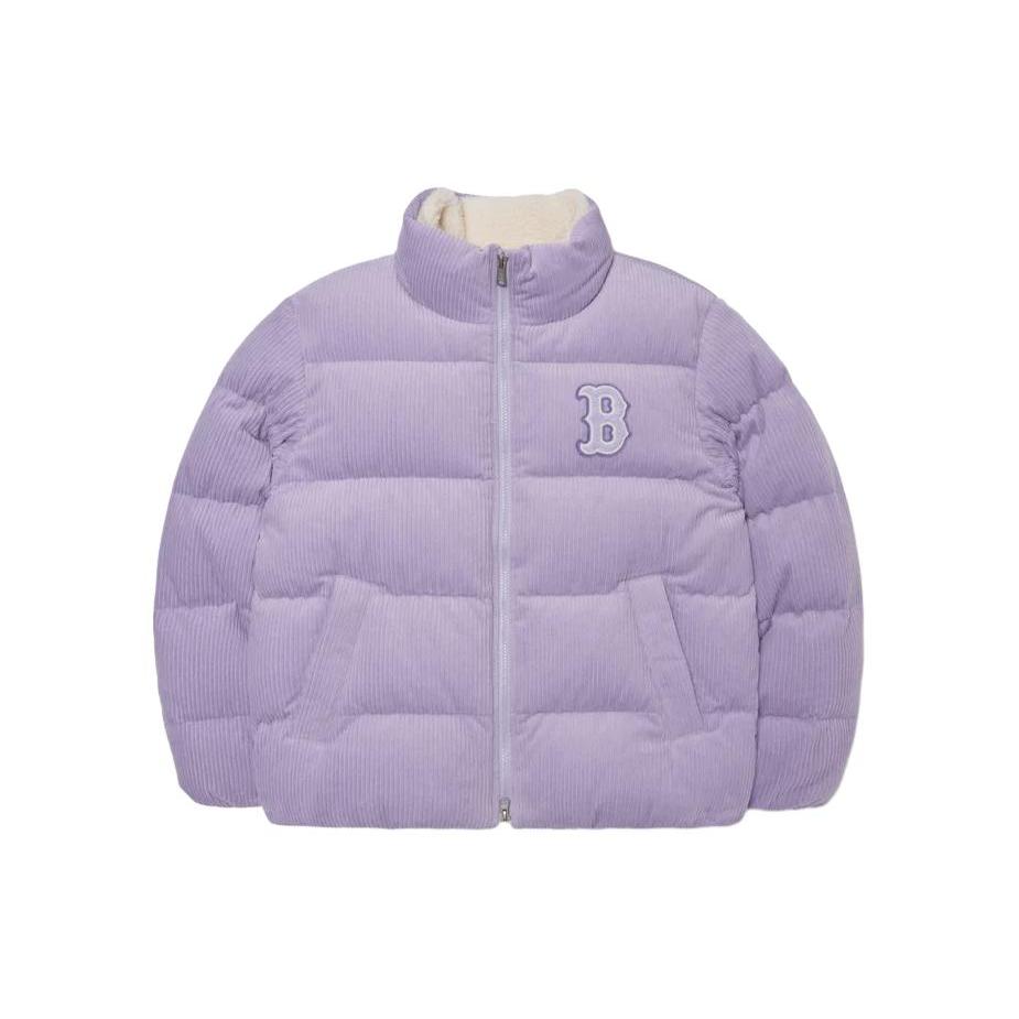 MLB Down Jackets Unisex Purple Stand Collar Moderate 3ADJB0826-43LDL M