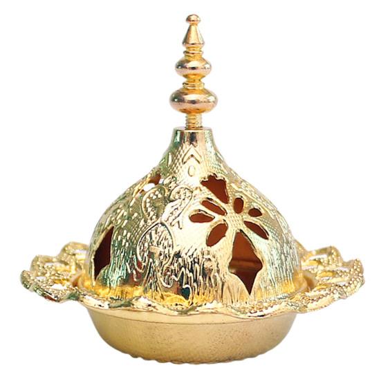 Middle East Style Holder Alleviate Incense Anxiety Metal Traditional Stick Incense Burner 3