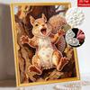 Pearl Painting Kit Squirrel DIY Home Decoration Painting