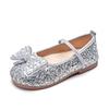 Loafer Kind Weiche Sohle Tanzparty Prinzessin Schuhe Meerjungfrau Lila Glitzer Ballettschuhe Kinder Mädchen