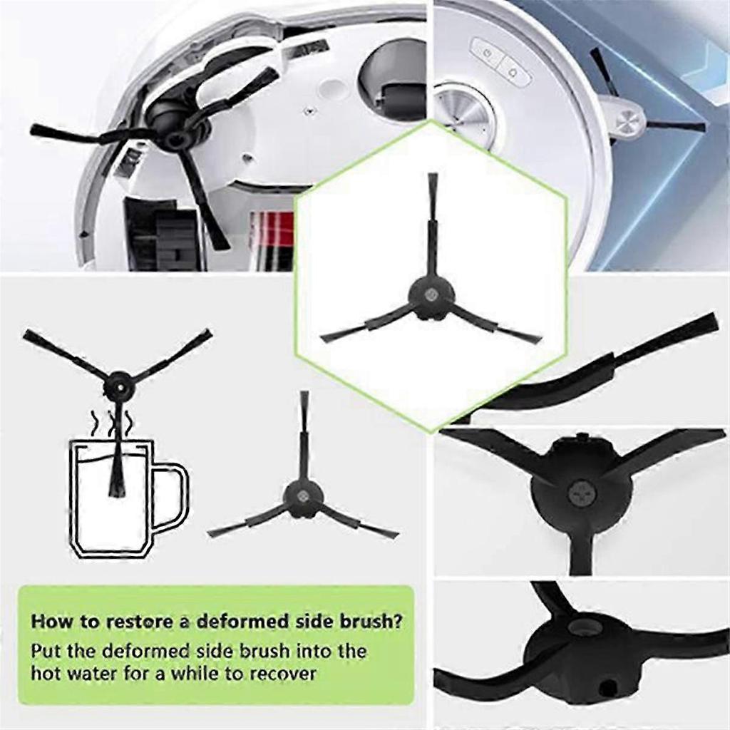 23pcs Accessories Kit for Qrevo S Qrevo Pro Qrevo Max V Robot Vacuum Cleaner Includes Dust Bag Side Brush and HEPA Filter