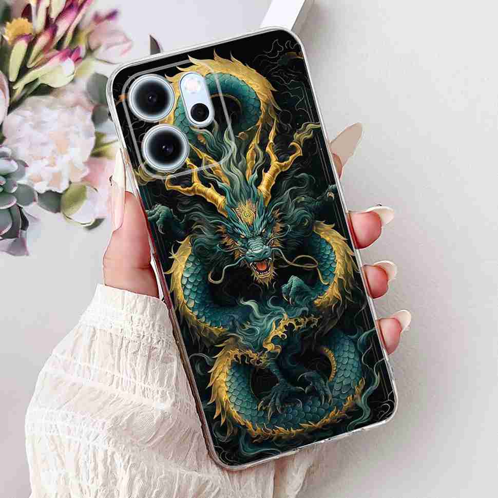 Für Oppo Reno14 F 5G CPH27436.57" Hülle Bunte Schmetterlingsblumen TPU Weiche Silikonhülle Für Oppo Reno 14 F RENO14F Handyhüllen