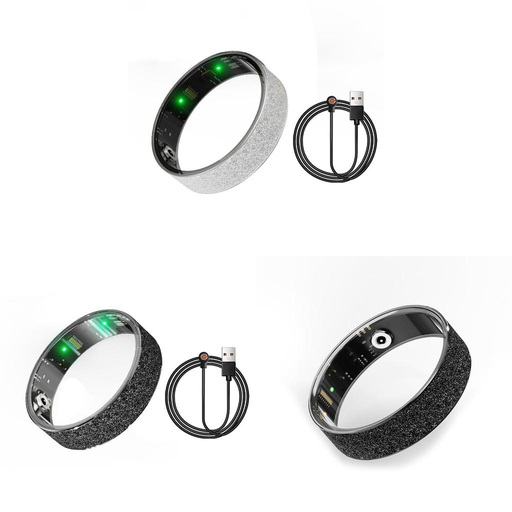 Anello Intelligente Per Coppie Con Cardiofrequenzimetro Saturimetro Monitoraggio Sonno Attività Fisica Per Adulti