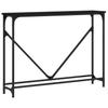 Vidaxl Stolik Konsolowy, Czarny, 102X22,5X75 Cm