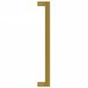 Furniture Handles 10 Pcs Golden 224 Mm Stainless Steel