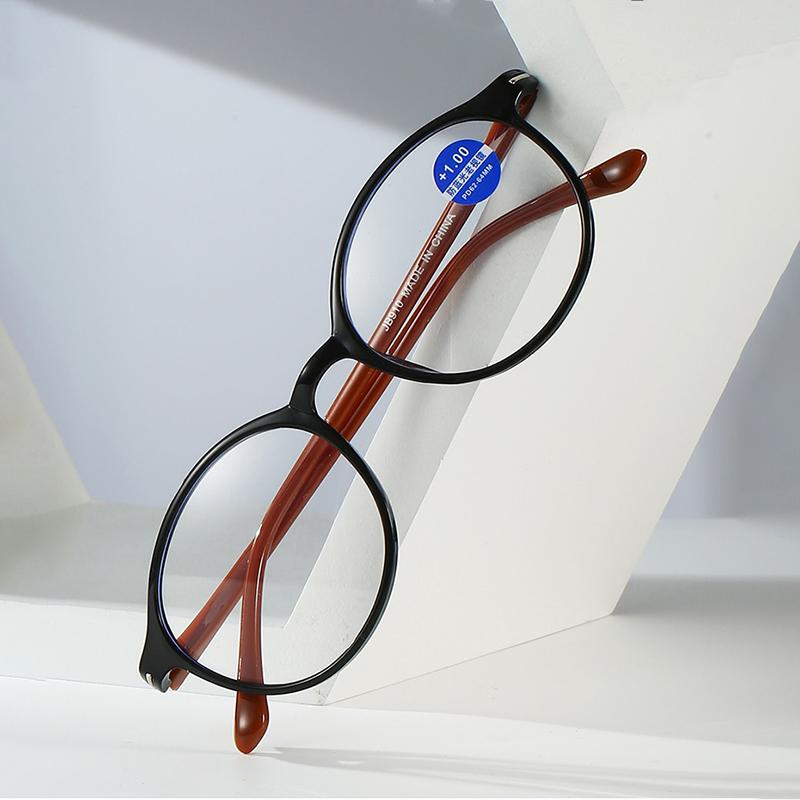 Fashion Presbyopia Glasses Business Retro Anti Blue Light Reading Eyeglasses for Men Women Eyewear +1.0+1.5+2.0+2.5+3.0+3.5+4.0