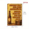 German Humor Metal Sign Funny Quote Vintage Decor Iron Art Wall Plaque 8x12 Inches