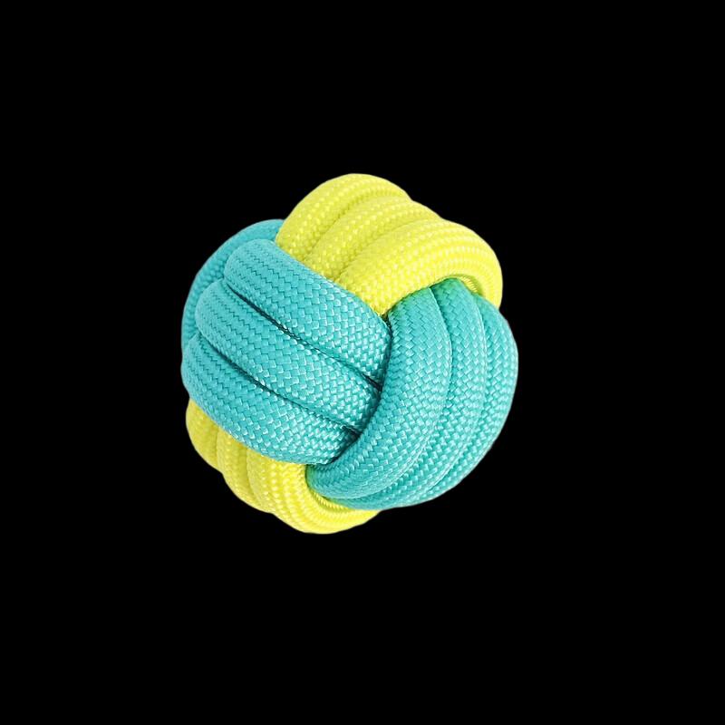 Petlimit Dog Chew Toy Tug Rope Ball (3-Pack)