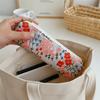 Flower Korean Style Pen Bag Print Cloth Stationery Bag Fashion Pencil Pouch  Office