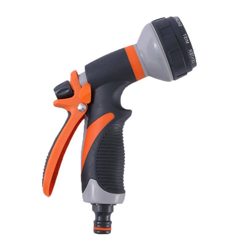1 PC High Pressure Watering Gun 8 Modes Garden Spray Irrigation Watering Nozzle Plant Lawn Yard Watering Sprinkler Cleaning