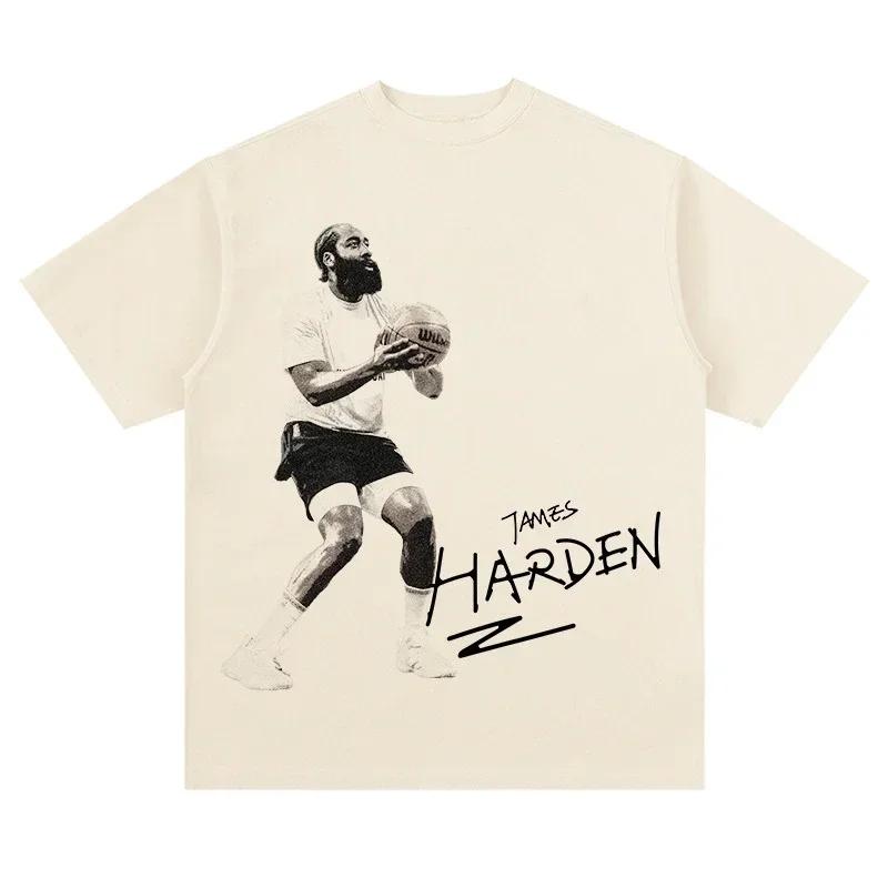 ZX TEE NBA star portrait short sleeved T-shirt  Printed Short Sleeve T-shirt Men Distress American Women Tshirt 2025