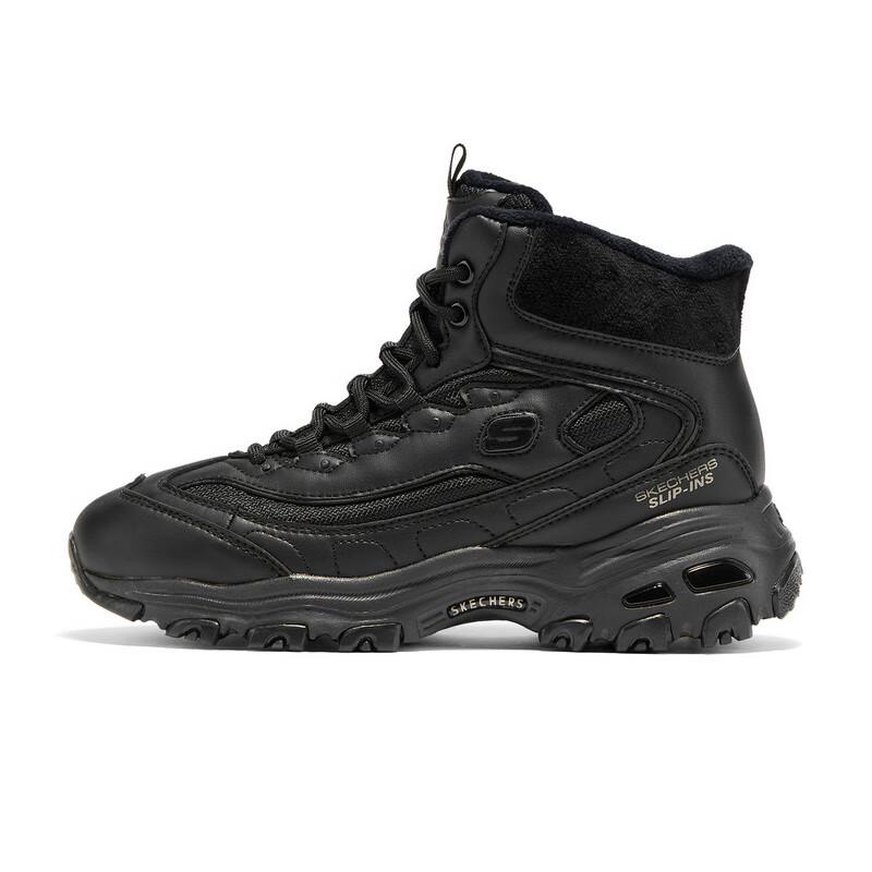 Skechers Women s D LITES High-Top Winter Lined Sneakers 6.5