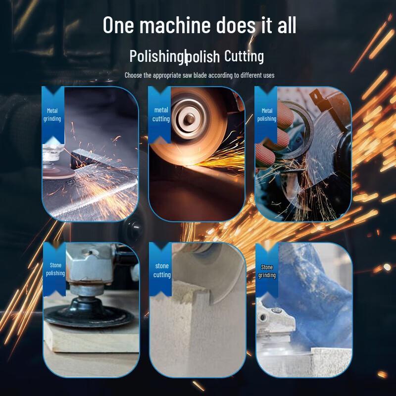 Dayi Industrial 1050W Angle Grinder CN plug (adapter included)