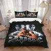 Retro Tupac HipHop Legende Druck 3-teiliges Bettwäsche-Set Bettbezug mit 2 Kissenbezügen Heim-Geburtstagsgeschenk