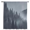 Mystical Forest Sheer Curtains Bedroom Voile Curtain Living Room Window Sheer Curtains Kitchen Tulle Drapes