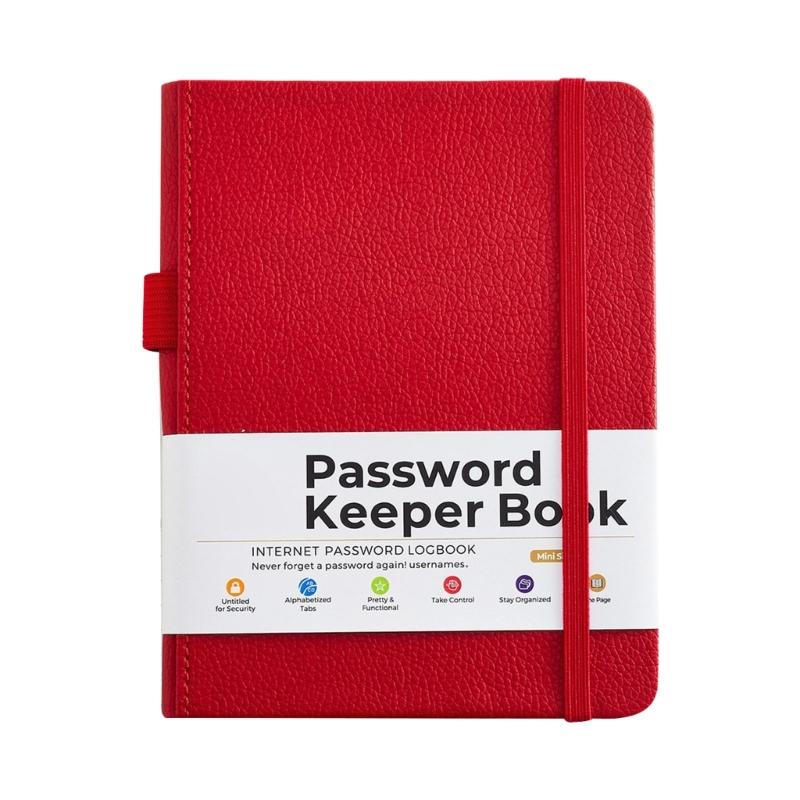 Light Weight Portable Password Collection Notebook Address Information Organiser Book for Travel and Daily Use