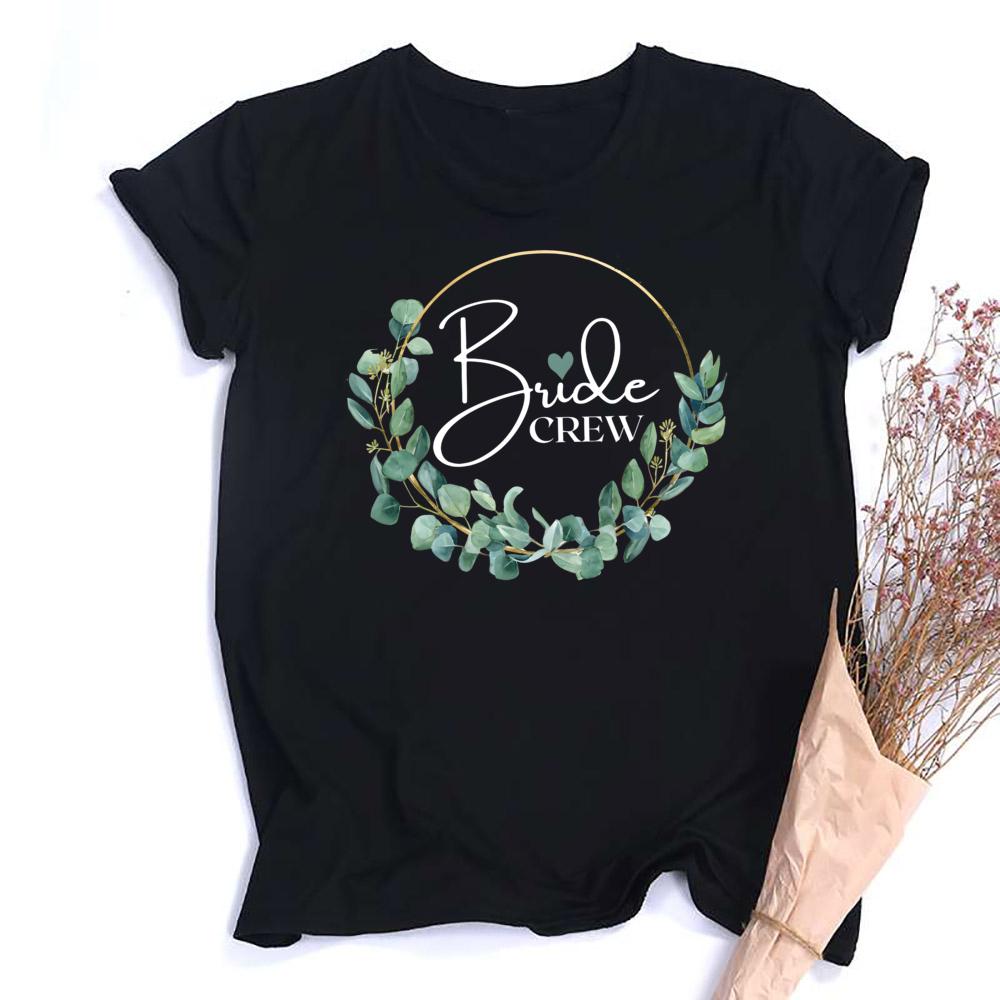 Bachelorette Party Shirt Woman's T-Shirt Bride Crew Team Bride Tee Wedding Gift for Brides Clothes