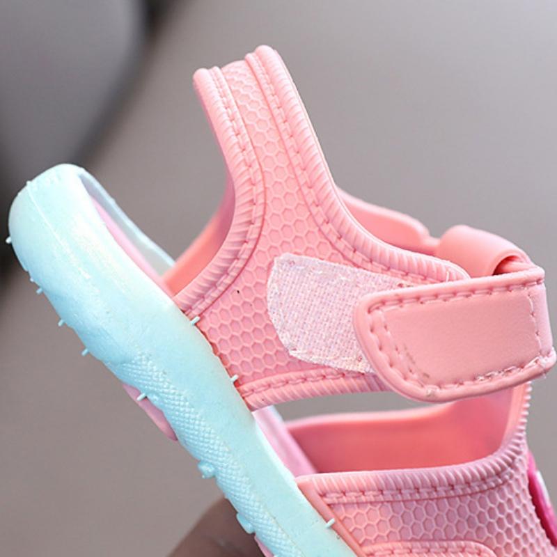 Baby Sandals Newborn Boys Girls Toddler Soft Sole Non-slip Princess Shoes Kids Fashion Casual Beach Sandals