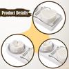 Egg Slicer Cutter Multifunctional 2 Slice Modes Easy Cleaning Strawberry for Hard Boiled