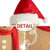 Christmas Gingerbread Man Backrest Pillow & Cushion Decoration