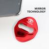 4 Stück Türschloss Schutzhülle Case Autozubehör Auto Styling für Toyota TRD GR Prius Corolla Yaris Camry CHR Auris Rav4 Prado Fortuner