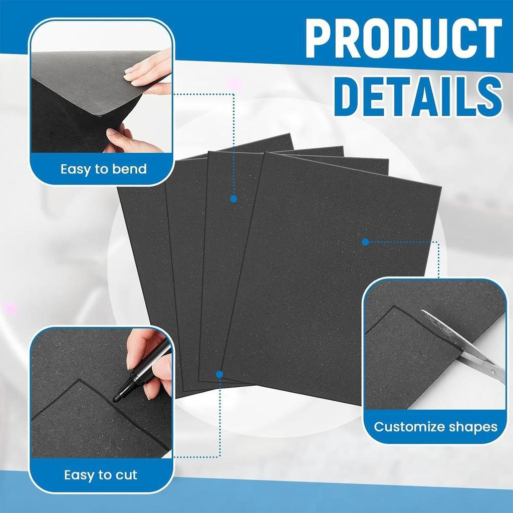 Gasket Paper 6 Piece Liquid Gasket Heat-Resistant Sheet 15 X 11.8 Inch For Automotive Car Motor Repair Lawn Mower Motorcycle
