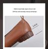 2022 Autumn Ethnic Style Buckle Slip-on Women's Korean Fashion Loafers - Soft Upper & Sole Mother's Shoes