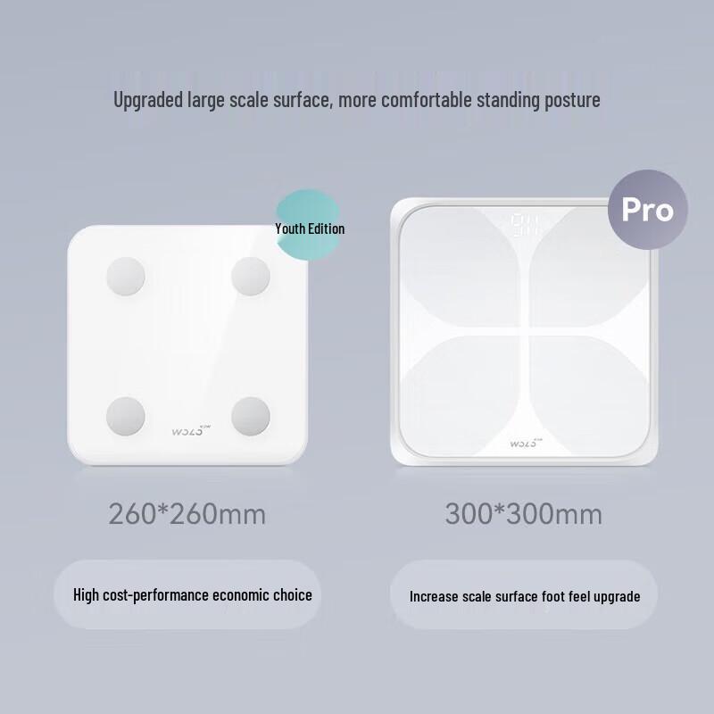 WoLe Pro Smart Body Fat Scale, (CN version)