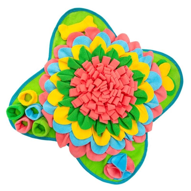 Snuffle Mat Dog Slow Feeder Treats Pad Pet Sniffing Toy Pad Licking Mat Puppy Training Pad Pet Dogs Feeding Supplies