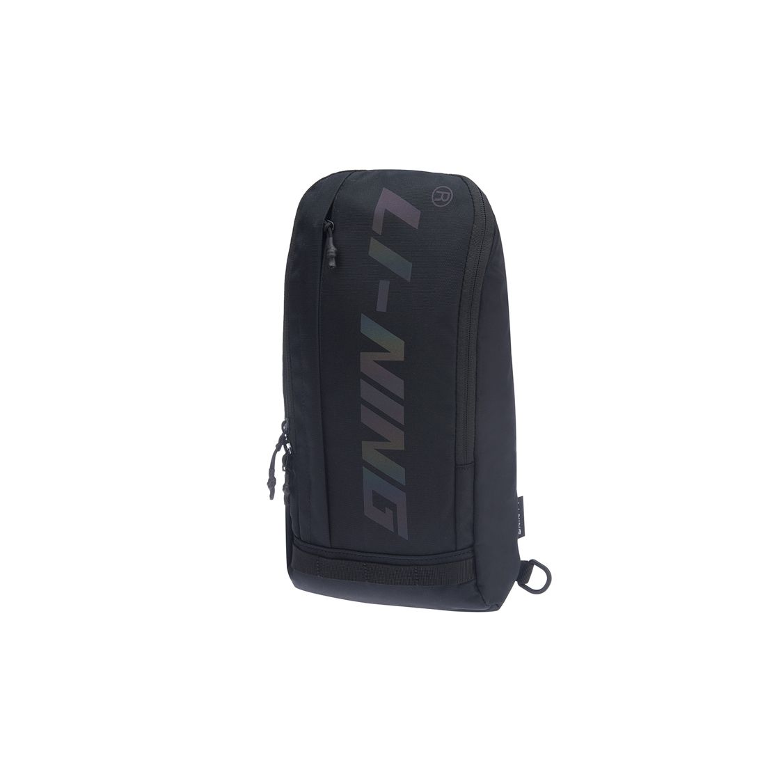 

Li Ning Серия для тренировок Светоотражающая ткань Нагрудная сумка Обычный парный стиль Унисекс сумки Черный ABDR208-1 Black