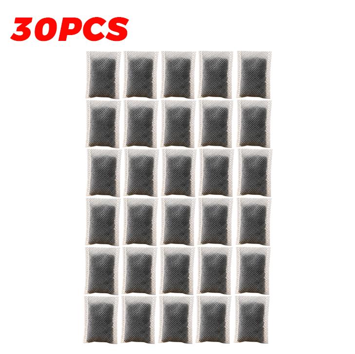 5/50 STUKS Actieve Kool Luchtzuivering Zakken Laag Geur Absorbeerder voor Huis Auto Kast-Geen Elektriciteit Kind Veilig Deodorant Zak