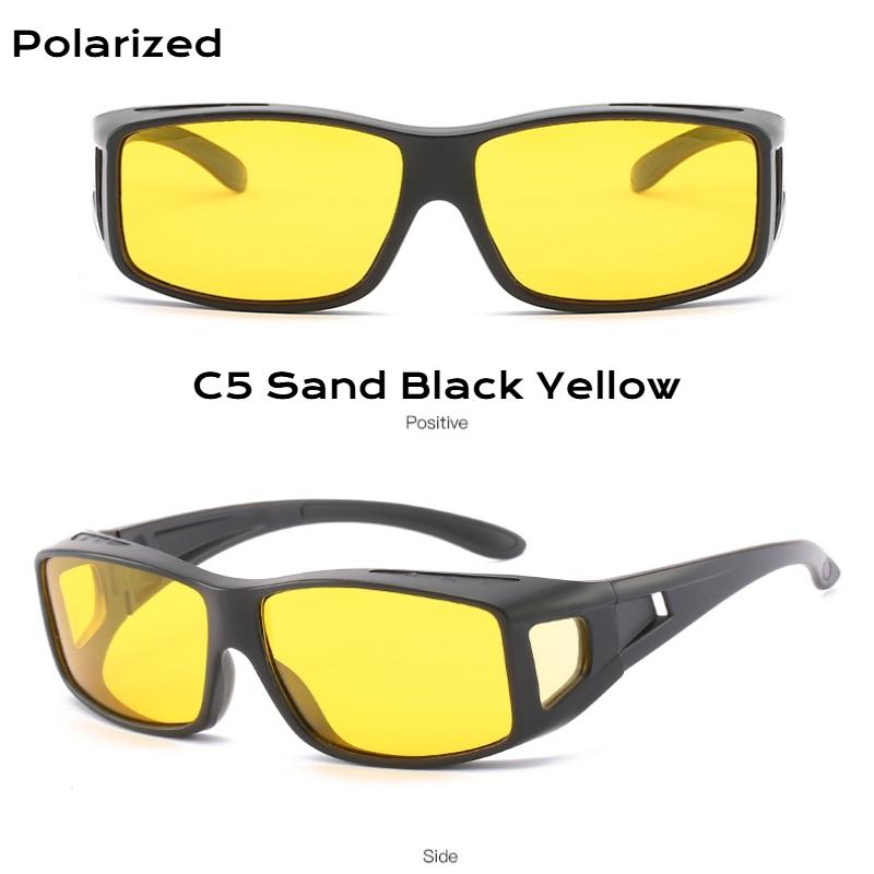 Night Vision Polarized Sunglasses Car Night Driving Glasses Driver Goggles Unisex Sun Glasses UV Protection Sunglasses Eyewear
