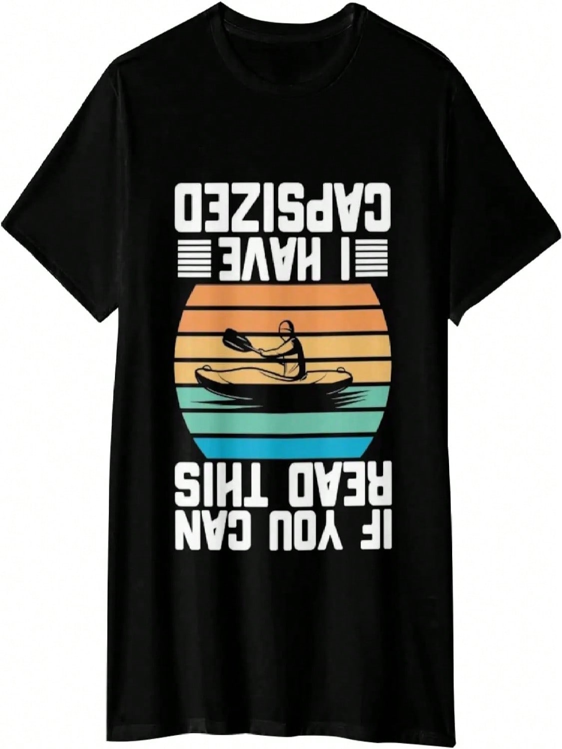 If You Can Read This I Have Capsized Retro Funny T-Shirts For unisex S