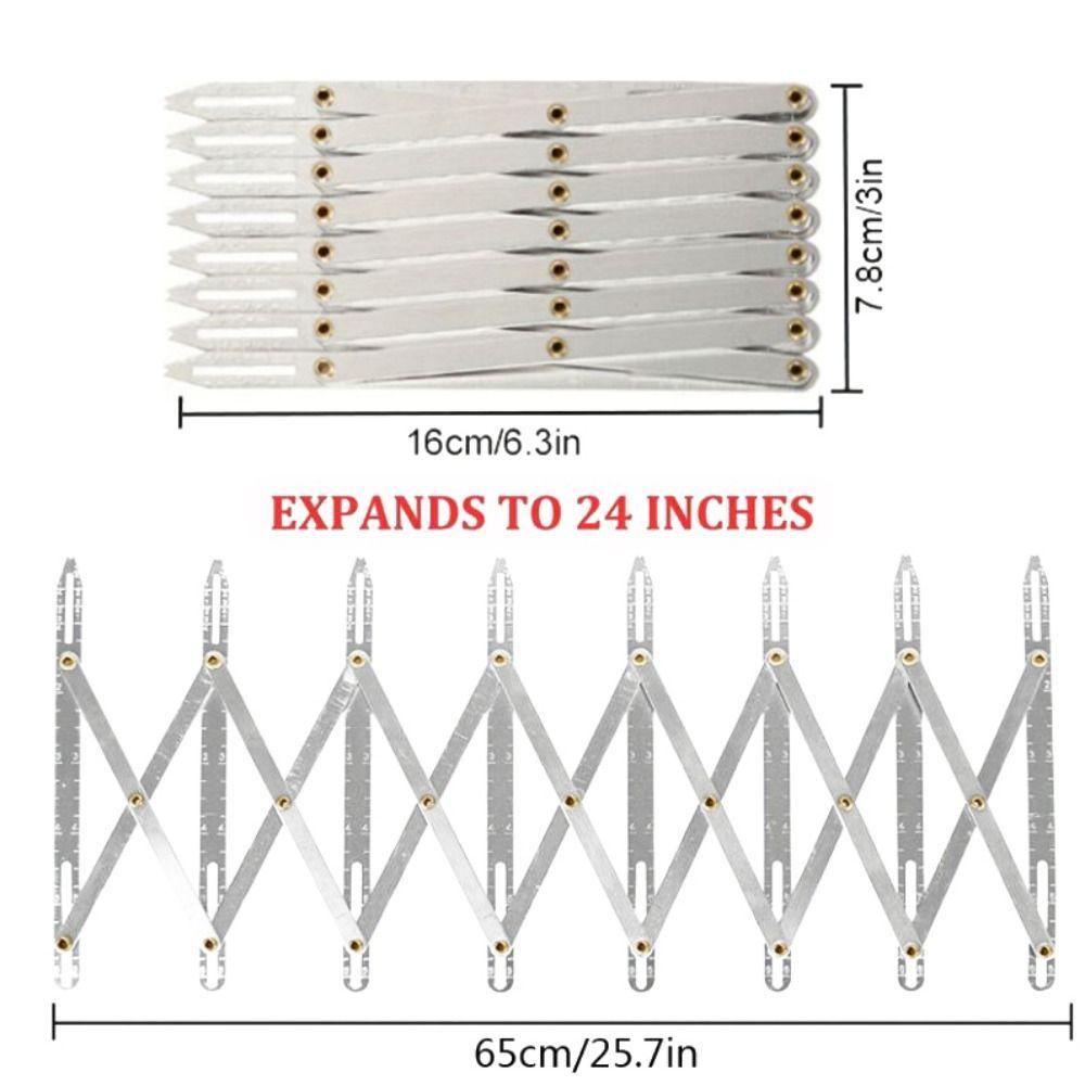 Adjustable Length Sewing Gauge Tool Buttonhole Mark Equidistant Measuring Tool For Sewing