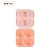 1-5PCS Golf Ball Shape Large Ice Ball Mold Silicone with Funnel Easy Release for Whiskey Bourbon Cocktails Home Bar Freezer Tray