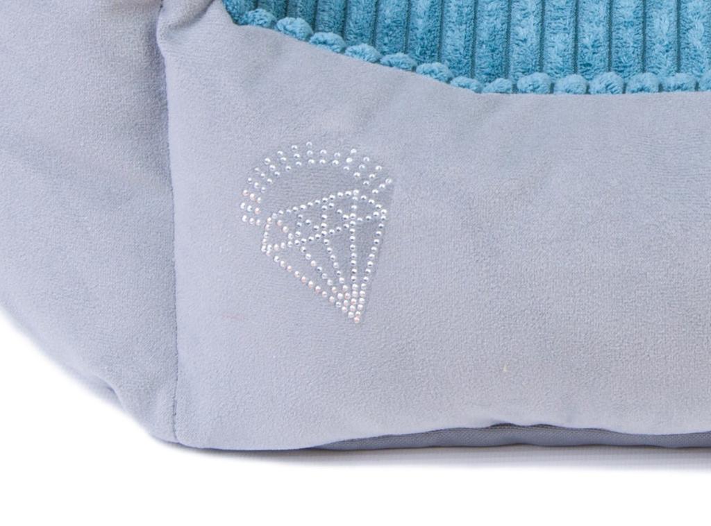 Diana Bed 55cm x 50cm Petrol Blue