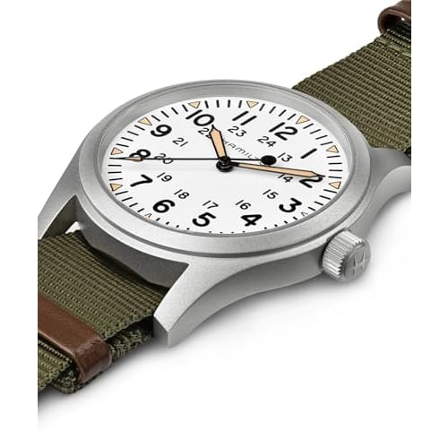 Hamilton Khaki Field Mechanical Hand-Winding Men's Watch H69529913 (Officially Imported) with Official Warranty