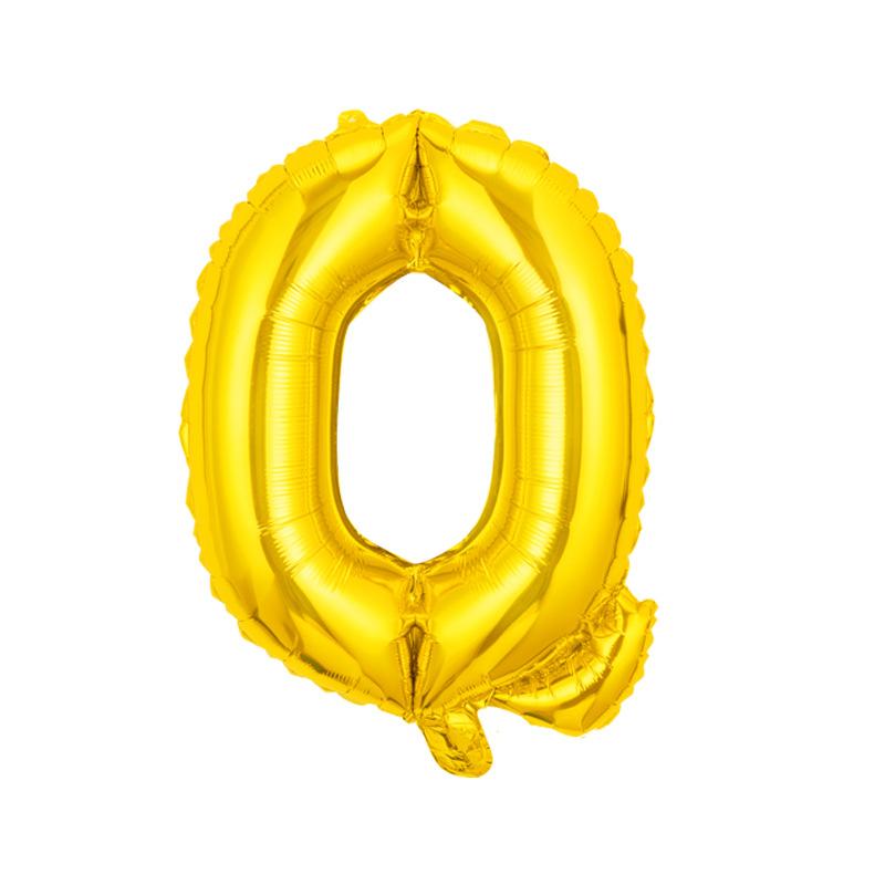 Skinny 32-Inch Rose Gold Letter Balloon Birthday Party Decoration Aluminum Film Balloon Silver Gold Helium Floating In The Air
