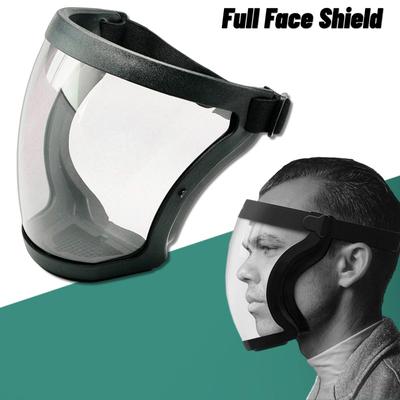 Anti-Fog Full Face Shield Mask Transparent Head Eye Safety Protective Cover Glasses Screen Visors Dust WindProof Kitchen Tools