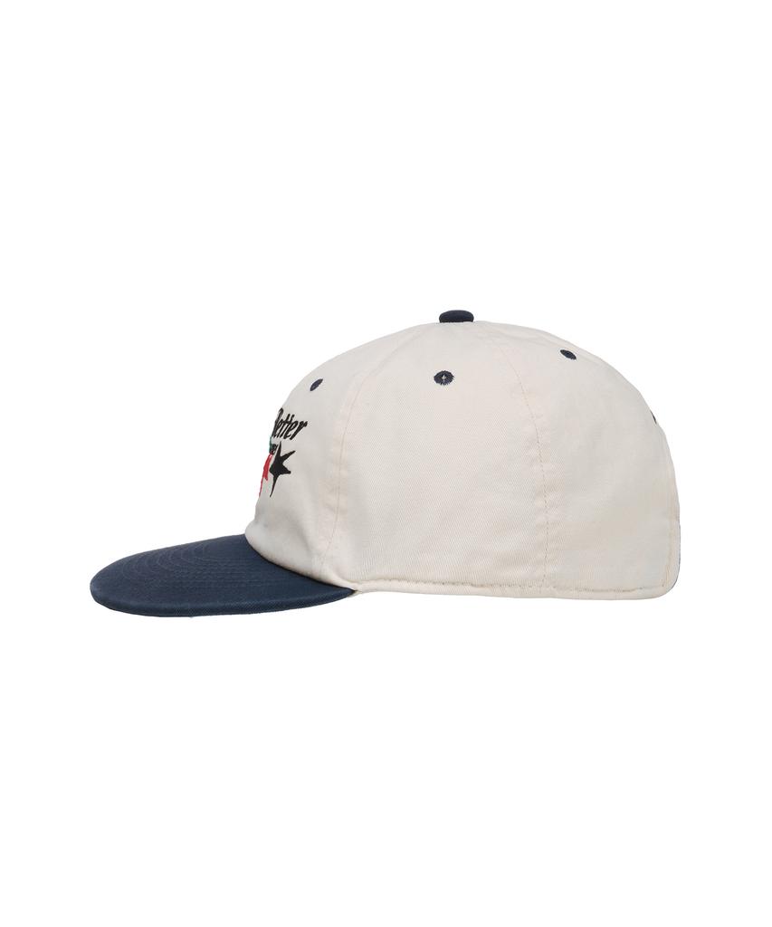 Yunibeoseugameonteu Multi Star Two-Tone Washed Cap_Navy