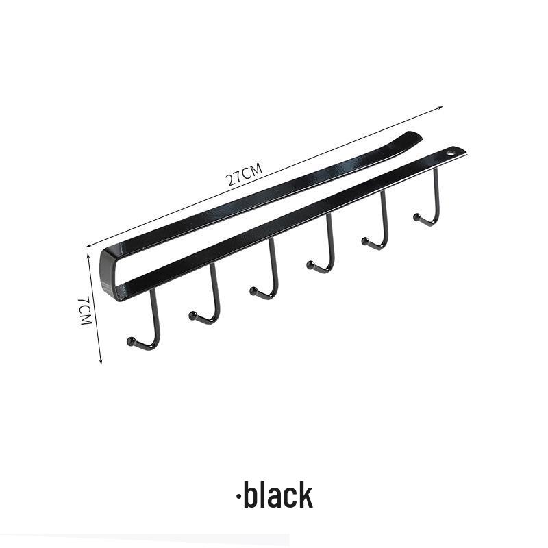 Кованый железный наддверный кухонный стеллаж для хранения с не оставляющими следов, не требующими гвоздей крючками и многофункциональным органайзером для рядных крючков