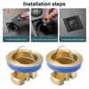 Automatic Floor Drain Core Anti-Odor Anti-Leakage Quick Drainage Anti-Insect Fast Drainage Floor Grate